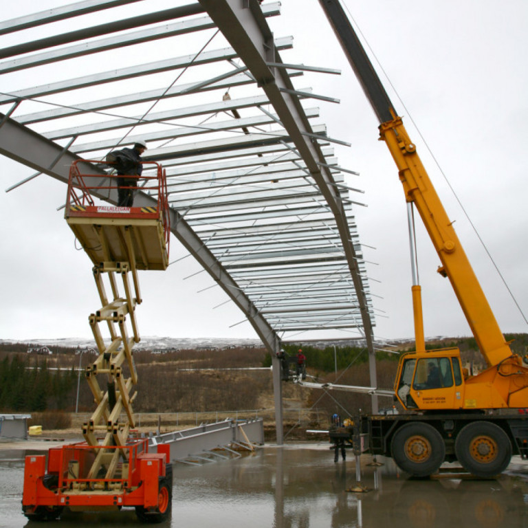 Grind húsins rís 14 apríl 2007.