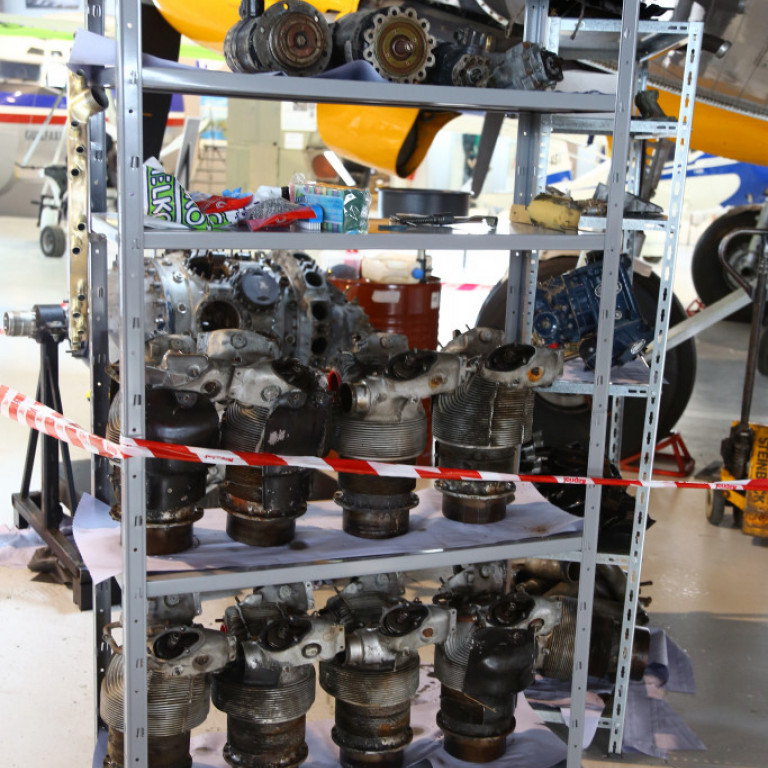 Búið að taka sundur