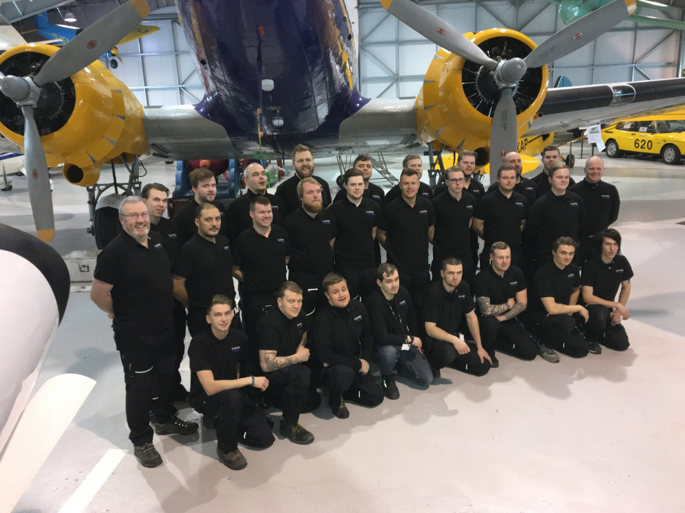 Flugvirkjanemar og kennarar 2017