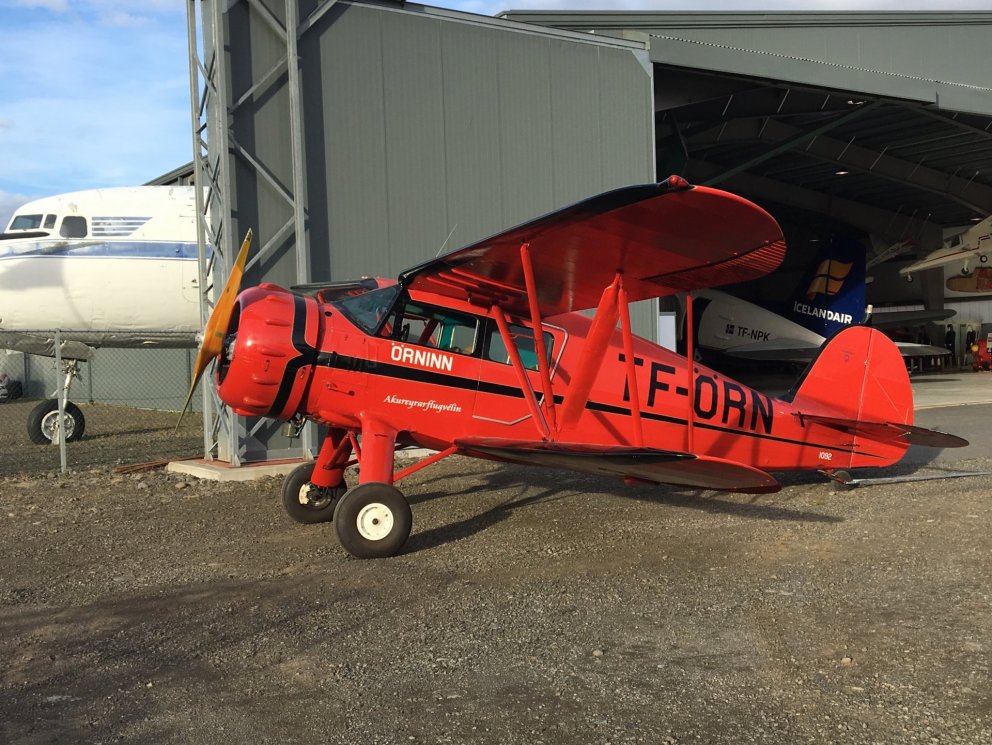 Vinnufundur hjá Erninum.