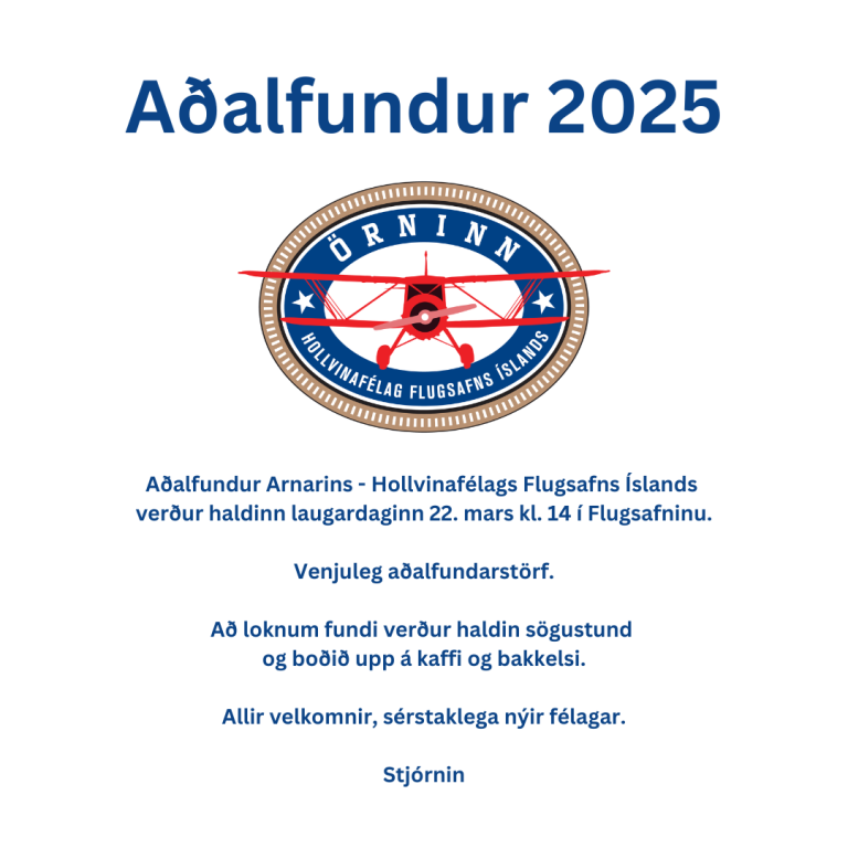 Aðalfundur Arnarins 2025