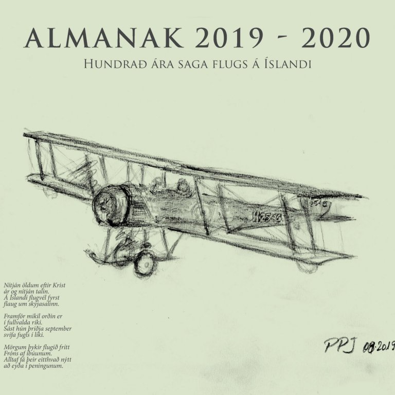 Almanak Arnarins - Hollvinafélags Flugsafnsins