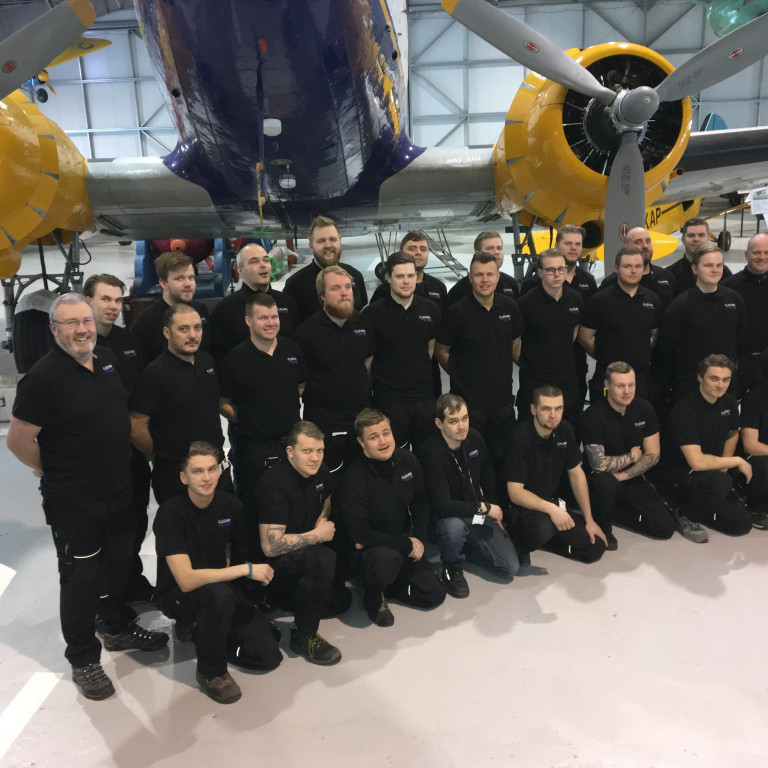 Flugvirkjanemar og kennarar 2017